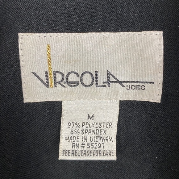 Virgola VintageBlack Full Zip Faux Suede Long Sleeve Jacket Women's Medium Lined - Picture 9 of 11